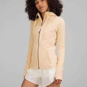 Lululemon Hooded Define Jacket in Pale Pink